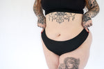 womens black seamless camel toe proof thong size extra large